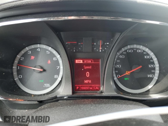 2014 GMC Terrain SLE with VIN 2GKALMEK4E6188408, listed as a Copart auction lot 51825045 with 166,097 mi miles and Salvage Title. Bid and sale history available at carsss.com. Image 9.