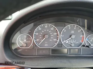 2003 BMW 3 Series 330Ci with VIN WBABS53443JU98486, listed as a Copart auction lot 75103384 with 0 mi miles and Salvage Title. Bid and sale history available at carsss.com. Image 9.