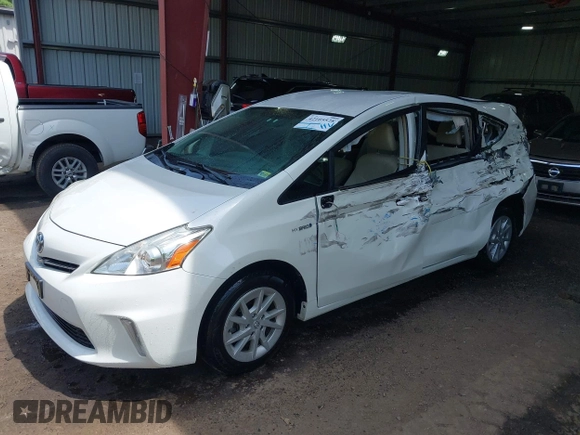 2014 Toyota Prius Two with VIN JTDZN3EU7EJ013979, listed as a IAAI auction lot 42105528 with 203,589 mi miles and . Bid and sale history available at DreamBid. Image 2.