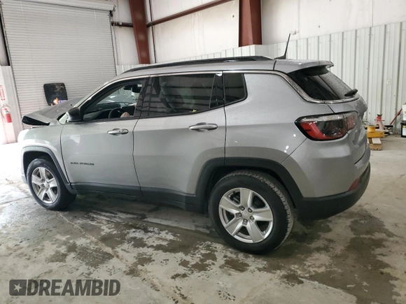 2022 Jeep Compass Latitude с VIN 3C4NJCBB1NT112755, выставлен на аукционе Copart как лот 56114405 с пробегом 45 961 миль миль и На запчасти • Non repairable. История ставок и продаж доступна на DreamBid. Изображение 2.