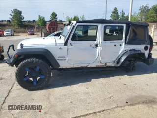 2016 Jeep Wrangler Unlimited Sport с VIN 1C4BJWDG2GL164911, выставлен на аукционе Copart как лот 55499865 с пробегом 63 356 миль миль и Списание • Salvage title. История ставок и продаж доступна на DreamBid. Изображение 1.