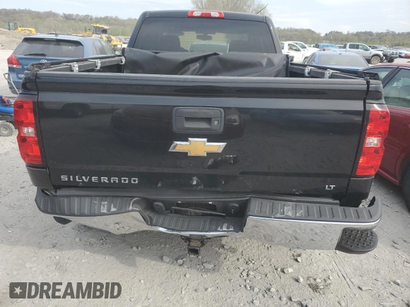 2016 Chevrolet Silverado 1500 LT with VIN 1GCVKREC6GZ162986, listed as a Copart auction lot 52947175 with 53,990 mi miles and Salvage Title. Bid and sale history available at DreamBid. Image 6.