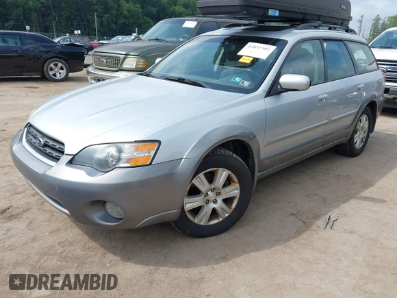 2005 Subaru Legacy Outback Limited with VIN 4S4BP62C757358737, listed as a IAAI auction lot 42837302 with 214,481 mi miles and . Bid and sale history available at DreamBid. Image 2.