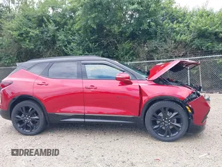 2022 Chevrolet Blazer RS with VIN 3GNKBKRS2NS163128, listed as a IAAI auction lot 42638370 with 37,304 mi miles and . Bid and sale history available at DreamBid. Image 13.