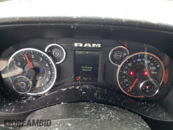 2023 Ram 2500 Tradesman with VIN 3C6UR5HJ9PG517408, listed as a Copart auction lot 79932864 with 24,557 mi miles and Salvage Title. Bid and sale history available at carsss.com. Image 9.