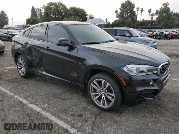 2016 BMW X6 xDrive50i with VIN 5UXKU6C50G0R34210, listed as a Copart auction lot 69003723 with 33,134 mi miles. Bid and sale history available at carsss.com. Image 4.