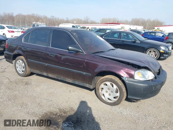 2000 Honda Civic LX with VIN 2HGEJ6675YH528894, listed as a IAAI auction lot 41800415 with 444,713 mi miles. Bid and sale history available at carsss.com. Image 1.