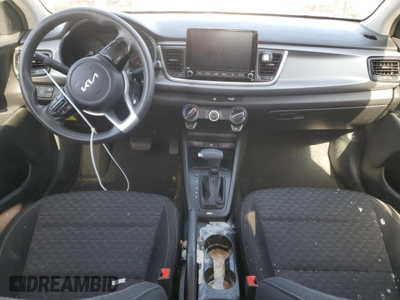 2022 Kia Rio S with VIN 3KPA24AD6NE445249, listed as a Copart auction lot 47897285 with 51,906 mi miles and Salvage Title. Bid and sale history available at DreamBid. Image 8.