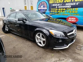 2018 Mercedes-Benz CLS with VIN WDDLJ9BBXJA204254, listed as a Copart auction lot 69994343 with 64,356 mi miles. Bid and sale history available at carsss.com. Image 4.