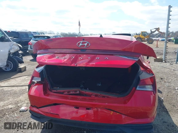 2021 Hyundai Elantra SEL z VIN 5NPLM4AG1MH022716, wystawiony jako IAAI lot #41930285 z przebiegiem 53 294 mil mil oraz . Historia ofert i sprzedaży dostępna na DreamBid. Obrazek 6.