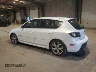 2008 Mazda 3 s GT *Ltd Avail* with VIN JM1BK344081167157, listed as a Copart auction lot 53884935 with 170,060 mi miles and Clean Title. Bid and sale history available at carsss.com. Image 2.