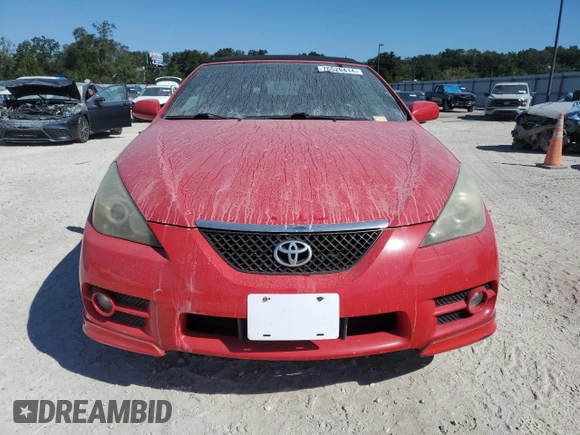 2007 Toyota Solara SE with VIN 4T1FA38PX7U122910, listed as a Copart auction lot 76520414 with Not Provided miles and Salvage Title. Bid and sale history available at DreamBid. Image 5.