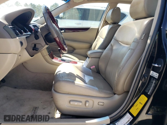 2004 Lexus ES 350 with VIN JTHBA30G745014439, listed as a Copart auction lot 50209995 with 219,268 mi miles and Salvage Title. Bid and sale history available at DreamBid. Image 7.