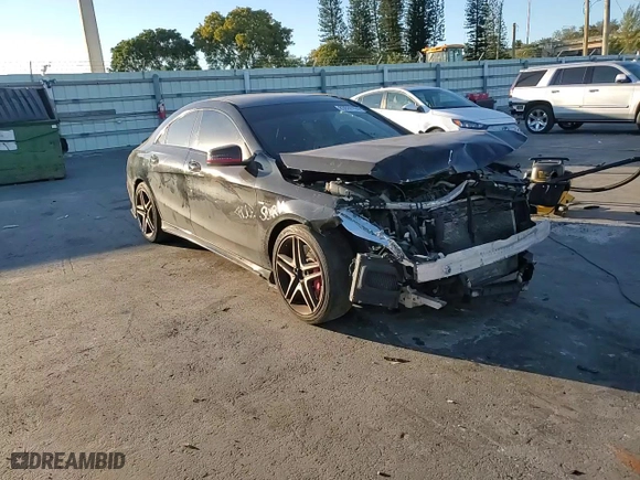 2014 Mercedes-Benz CLA-Class CLA 45 AMG with VIN WDDSJ5CB2EN085133, listed as a Copart auction lot 83028194 with 111,892 mi miles and Salvage Title. Bid and sale history available at carsss.com. Image 11.