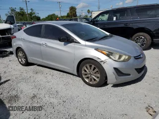 2014 Hyundai Elantra SE with VIN 5NPDH4AEXEH481154, listed as a Copart auction lot 63618325 with 113,439 mi miles and Salvage title. Bid and sale history available at DreamBid. Image 4.