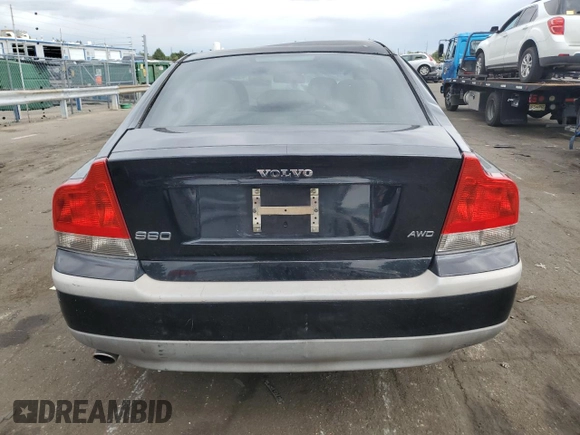 2003 Volvo S60 with VIN YV1RH59H532239178, listed as a Copart auction lot 66537134 with 0 mi miles and Non Repairable. Bid and sale history available at carsss.com. Image 6.