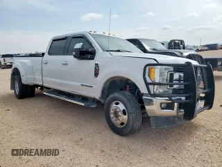 2017 Ford F-350 Lariat with VIN 1FT8W3DT8HEC08097, listed as a Copart auction lot 57352915 with 169,704 mi miles and Salvage title. Bid and sale history available at DreamBid. Image 4.
