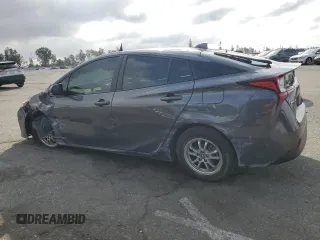 2022 Toyota Prius L Eco with VIN JTDKAMFU9N3169978, listed as a Copart auction lot 51473665 with 52,688 mi miles and Salvage Title. Bid and sale history available at carsss.com. Image 2.