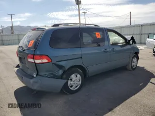2002 Toyota Sienna LE with VIN 4T3ZF13C72U491201, listed as a Copart auction lot 53163815 with Not Provided miles and Salvage Title. Bid and sale history available at DreamBid. Image 3.