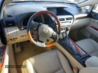 2011 Lexus RX 450h with VIN JTJZB1BA2B2405682, listed as a Copart auction lot 56355035 with 64,015 mi miles and Salvage title. Bid and sale history available at DreamBid. Image 8.