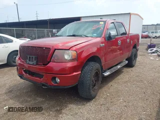 2007 Ford F-150 XLT with VIN 1FTPW14587FB72289, listed as a IAAI auction lot 42024069 with 195,520 mi miles. Bid and sale history available at carsss.com. Image 2.