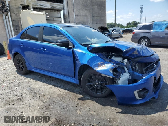 2017 Mitsubishi Lancer ES with VIN JA32U2FU1HU013832, listed as a Copart auction lot 67663804 with 130,074 mi miles and Salvage Title. Bid and sale history available at carsss.com. Image 4.