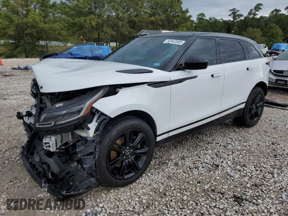 2022 Land Rover Range Rover Velar R-Dynamic S with VIN SALYT2EX5NA344154, listed as a Copart auction lot 50942085 with 25,676 mi miles and Salvage Title. Bid and sale history available at DreamBid. Image 1.