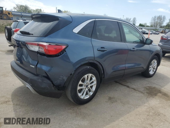 2020 Ford Escape SE with VIN 1FMCU0G69LUB67462, listed as a Copart auction lot 53034035 with 78,168 mi miles and Salvage title. Bid and sale history available at DreamBid. Image 3.