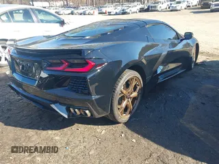 2023 Chevrolet Corvette 1LT with VIN 1G1YA2D43P5129462, listed as a IAAI auction lot 41154975 with 23,018 mi miles and . Bid and sale history available at DreamBid. Image 4.