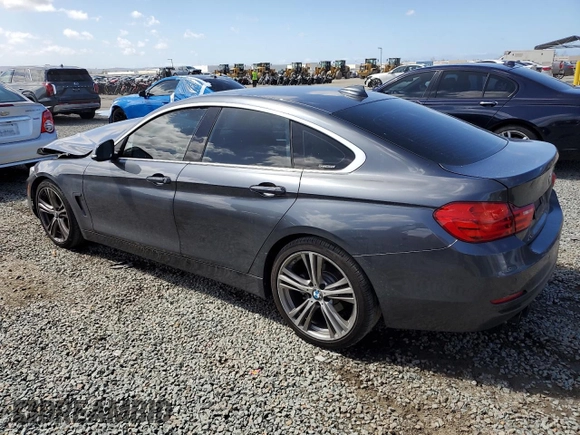 2017 BMW 4 Series 430i with VIN WBA4F7C56HG438568, listed as a Copart auction lot 49180735 with 72,206 mi miles and Salvage title. Bid and sale history available at DreamBid. Image 2.