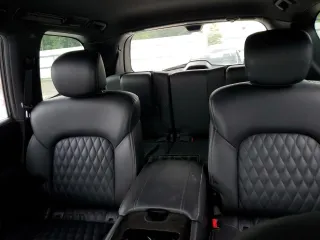 2021 Infiniti QX80 SENSORY with VIN JN8AZ2BF7M9715869, listed as a Copart auction lot 65328444 with 56,513 mi miles and Salvage Title. Bid and sale history available at carsss.com. Image 10.