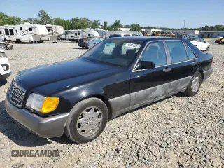 1994 Mercedes-Benz S with VIN WDBGA43E4RA171107, listed as a Copart auction lot 53186305 with 228,999 mi miles and Clean Title. Bid and sale history available at DreamBid. Image 1.
