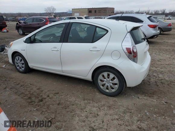 2012 Toyota Prius One with VIN JTDKDTB3XC1006053, listed as a Copart auction lot 43455685 with 112,280 mi miles and Salvage Title. Bid and sale history available at DreamBid. Image 2.