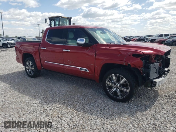 2022 Toyota Tundra Capstone Hybrid z VIN 5TFVC5DB7NX009329, wystawiony jako Copart lot #36216833 z przebiegiem 3 226 mil mil oraz . Historia ofert i sprzedaży dostępna na DreamBid. Obrazek 4.
