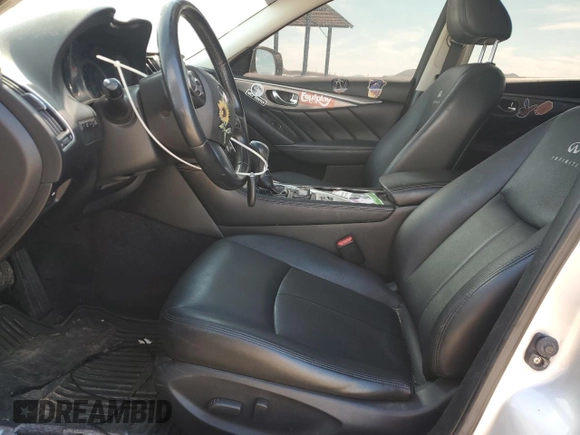 2014 Infiniti Q50 Sport with VIN JN1BV7AP8EM684880, listed as a Copart auction lot 53920175 with 104,519 mi miles and Clean title. Bid and sale history available at DreamBid. Image 7.