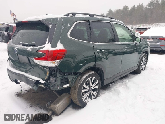 2022 Subaru Forester Limited with VIN JF2SKAPC8NH511040, listed as a IAAI auction lot 41505442 with 15,663 mi miles. Bid and sale history available at carsss.com. Image 4.