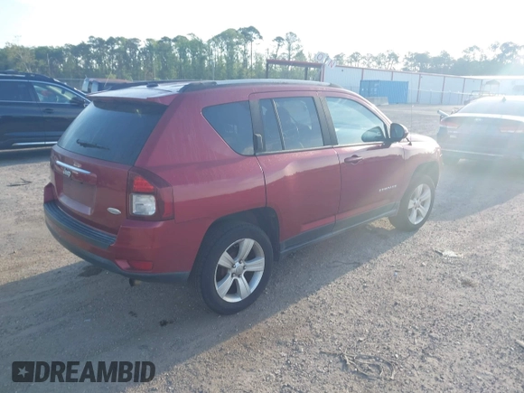 2016 Jeep Compass High Altitude z VIN 1C4NJCEA9GD599487, wystawiony jako IAAI lot #42087686 z przebiegiem 176 820 mil mil oraz . Historia ofert i sprzedaży dostępna na DreamBid. Obrazek 4.