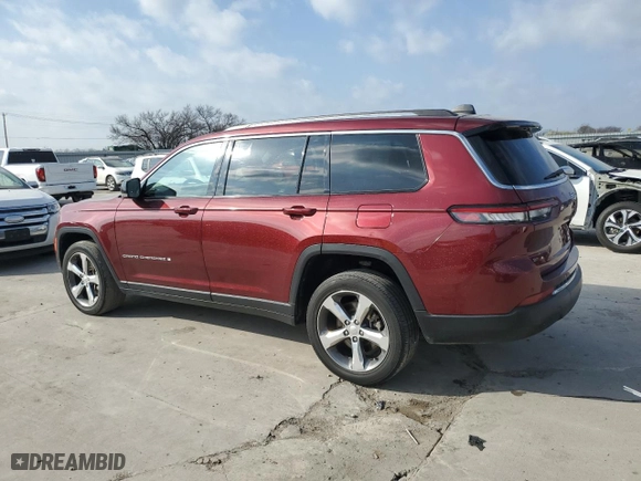 2021 Jeep Grand Cherokee L Limited with VIN 1C4RJJBG2M8195675, listed as a Copart auction lot 49249945 with 84,117 mi miles and Clean Title. Bid and sale history available at carsss.com. Image 2.