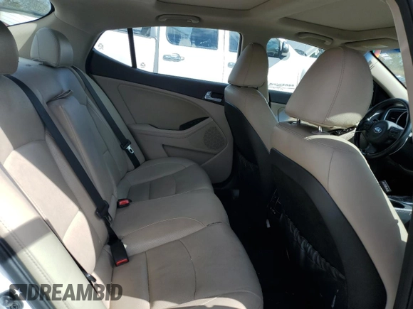2015 Kia Optima EX with VIN 5XXGN4A75FG470258, listed as a Copart auction lot 46503835 with 113,489 mi miles and Salvage Title. Bid and sale history available at DreamBid. Image 10.