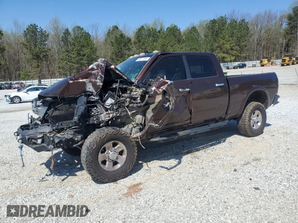 2015 Ram 2500 Laramie Power Wagon with VIN 3C6TR5FJ7FG619447, listed as a Copart auction lot 50817095 with Not provided miles and Salvage title. Bid and sale history available at DreamBid. Image 1.