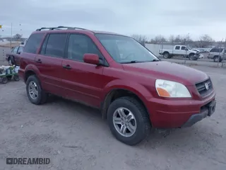 2005 Honda Pilot EX-L with RES with VIN 2HKYF18625H531954, listed as a IAAI auction lot 41022742 with 230,964 mi miles. Bid and sale history available at carsss.com. Image 1.