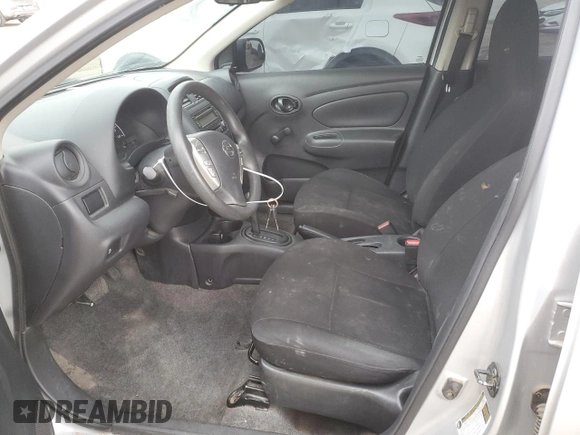 2015 Nissan Versa SV with VIN 3N1CN7AP3FL817111, listed as a Copart auction lot 45658245 with 127,198 mi miles and Salvage Title. Bid and sale history available at carsss.com. Image 7.