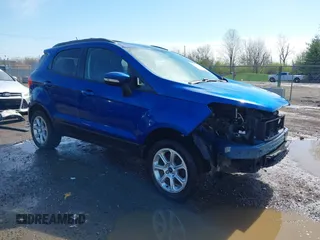 2020 Ford EcoSport SE with VIN MAJ6S3GL4LC353601, listed as a IAAI auction lot 41952022 with 94,889 mi miles. Bid and sale history available at carsss.com. Image 1.