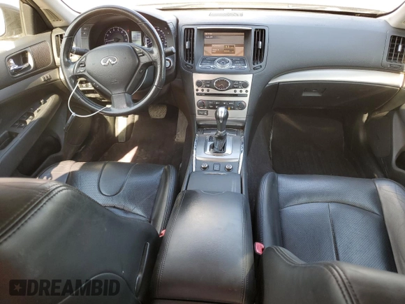 2012 Infiniti G37 x with VIN JN1CV6AR5CM680654, listed as a Copart auction lot 54487355 with 273,872 mi miles and Salvage Title. Bid and sale history available at DreamBid. Image 8.