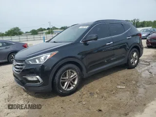 2017 Hyundai Santa Fe 2.4L with VIN 5NMZUDLB4HH035278, listed as a Copart auction lot 57502165 with 69,345 mi miles and Salvage title. Bid and sale history available at DreamBid. Image 1.