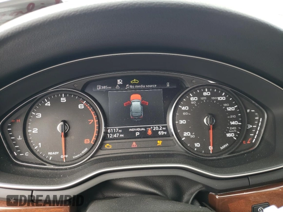 2023 Audi allroad A6 V8 with VIN WA17AAF48PA058612, listed as a Copart auction lot 75725133 with 6,117 mi miles and . Bid and sale history available at DreamBid. Image 9.
