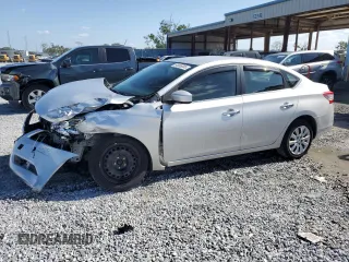 2015 Nissan Sentra SV with VIN 3N1AB7AP8FL679775, listed as a Copart auction lot 54896885 with 93,626 mi miles and Salvage Title. Bid and sale history available at DreamBid. Image 1.