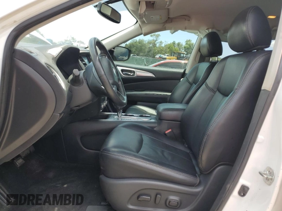 2019 Nissan Pathfinder SL with VIN 5N1DR2MNXKC652937, listed as a Copart auction lot 60358885 with 56,662 mi miles and Non repairable. Bid and sale history available at DreamBid. Image 7.