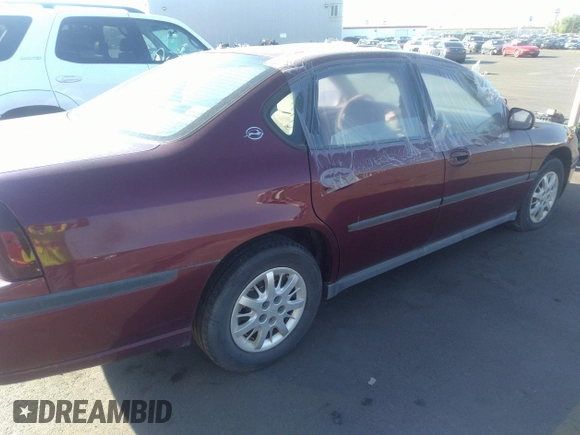 2000 Chevrolet Impala with VIN 2G1WF55E5Y9136936, listed as a IAAI auction lot 31257276 with Not provided miles and . Bid and sale history available at DreamBid. Image 4.