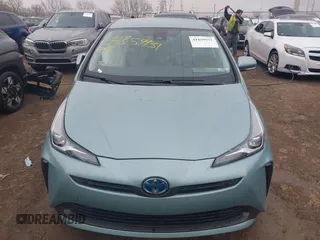 2022 Toyota Prius L Eco with VIN JTDKAMFU4N3164963, listed as a IAAI auction lot 41859931 with 5,118 mi miles. Bid and sale history available at carsss.com. Image 12.